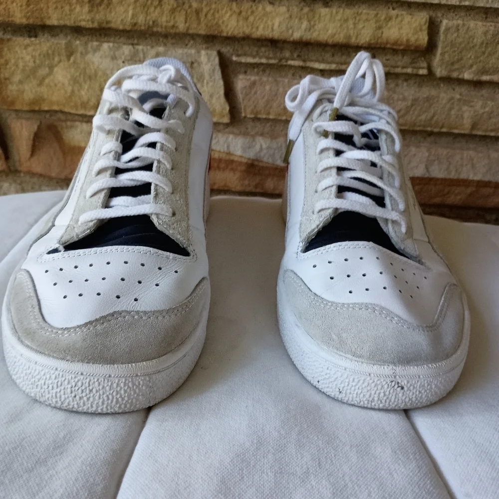 Puma Ralph Sampson Lo WH Mens White Basketball Sneakers Shoes_11